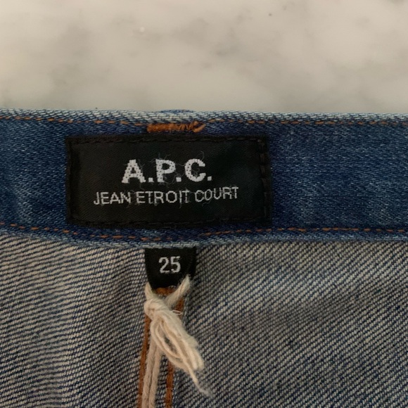 NWT APC Jean Etroit Court mid rinse ankle size 25” - Picture 4 of 9